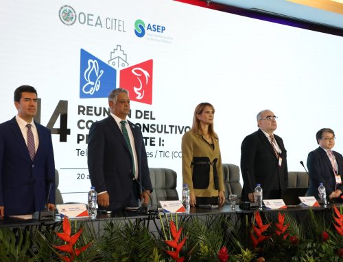 Viceministra Otero participó en la inauguración de la 44ª Reunión del CITEL