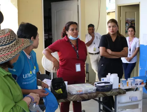 Autoridades del Gobierno recorren Darién junto a UNICEF para conocer la respuesta Humanitaria a la Infancia en Movilidad.
