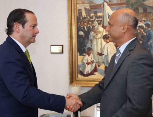 Reunión con embajador de Egipto