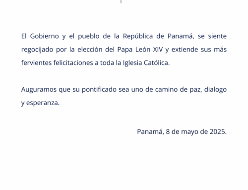 Comunicado por la Elección del nuevo Papa de la Iglesia Católica