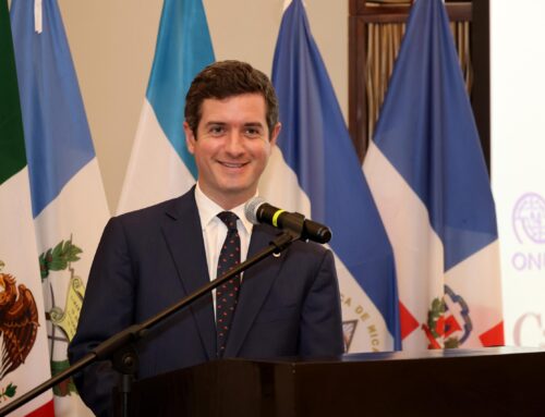 El canciller encargado, Carlos Hoyos, inaugura taller sobre movilidad humana