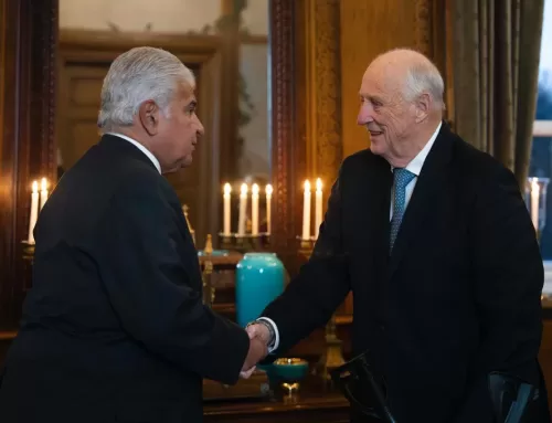 El rey de Noruega felicita a Panamá, Argentina, Ecuador y Paraguay por ser pilares de la democracia en Latinoamérica