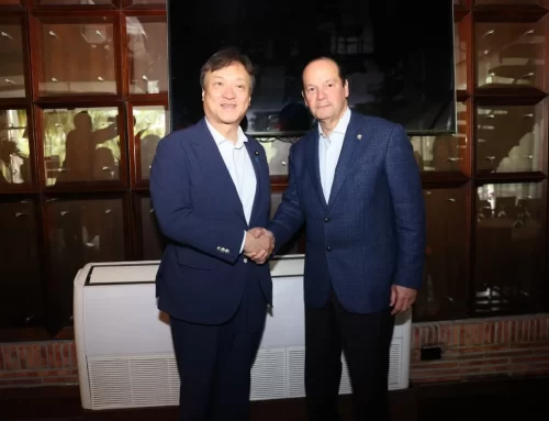 Canciller Horiii de Japón se reúne en Panamá con ministro Martínez-Acha Vásquez