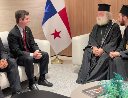 Llega a Panamá Teodoro II, patriarca de la Iglesia Ortodoxa