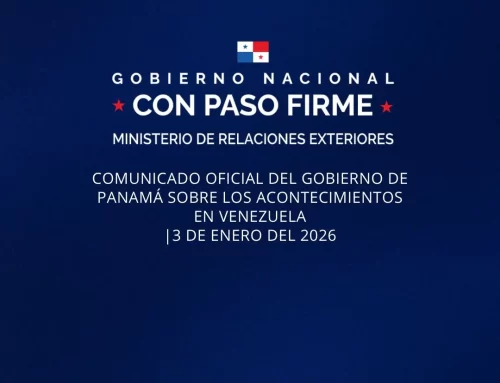 Comunicado oficial del gobierno de Panamá sobre los acontecimientos en Venezuela