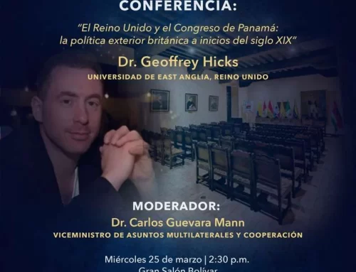 Experto británico analizará el rol del Reino Unido en el Bicentenario del Congreso Anfictiónico de Panamá