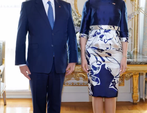 Presentación de Cartas Credenciales de la Embajadora Villarreal en Mónaco